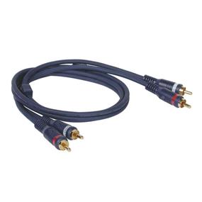 Cables To Go Velocity RCA Stereo Audio Cable- Blue 6ft (13033)