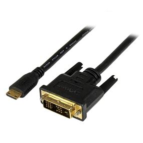 StarTech Mini HDMI® to DVI-D Cable - M/M - 1m (HDCDVIMM1M)