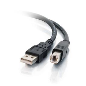 Cables To Go USB 2.0 A/B Cable - Black 5m (28104)