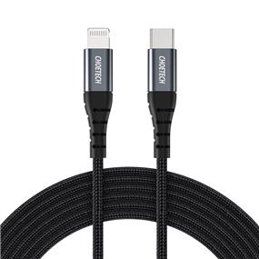 CHOETECH 4ft USB C To Lightning Cable, MFI, Nylon Braided