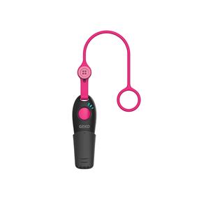 GEKO Smart Whistle Emergency Location Tracker with automatic notification via Texts, Emails, and Calls (Black/Pink) (WS100BP)