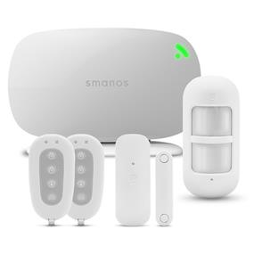SMANOS (WCDMA) Alarm System (X330 3G) | -Add or remove sensors as they see fit, directly on the free smartphone app (iOS and Android) | -Wireless DIY home Alarm system | -Need  a SIM card that roams on 3G/WCDMA networks or up