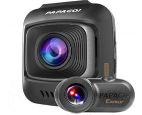 PAPAGO! GoSafe S780 1080p Full HD 60 FPS Dual Channel Dash Cam with Sony Starvis Image Sensor Ultra Wide Angle and 16GB Micro SD Card (GSS78016G)