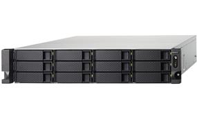 QNAP TS-1253BU-RP 12-Bay 2U Rackmount NAS Server - 4x Gigabit RJ45 Ports (TS-1253BU-RP-8G-US)