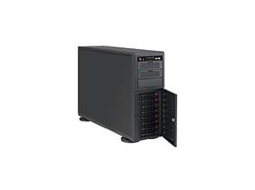 SuperMicro Special-Built Dual-CPU Intel Xeon 6130 16 c?urs 128 Go de RAM, 480 Go et 1,9 To SSD Tour Station de travail optimisée pour GPU avec 2 contrôleurs graphiques nVidia Quadro P4000 8 Go (7049ATOTO98)