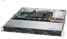 Supermicro 5018R-M Intel Xeon 2620 v4 2,1 GHz 64B 1U Rack Server (5018R-M-OTO32) ? comprend un processeur Intel Xeon E5-2620 v4 2,1 GHz, 64 Go, 2 disques durs SATA 1 To 7,2 K 3,5&quot;, 2 disques SSD SATA 3,8 To