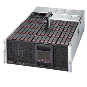 Supermicro SSG-6049P-E1CR60L 60-Bay 4U Rackmount Storage Server - 2x Xeon 4210R, 32GB, 240GB SSD, 60x 16TB HDD (SSG-6049PE1CR60L-OTO03)