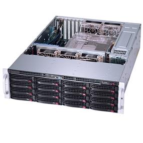 Supermicro Dual-CPUXeon 4215 8-Core 2.5GHz 3U rackmount Storage Server - 128GB 2x 8TB SATA HDD, 2x 480GB SSD (SSG6039PE1CR16H)