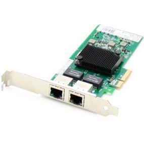 ADDON - Contrôleur Ethernet de serveur GbE à 2 ports basé sur l'Intel 82580 | PCIe | compatible avec l'Intel E1G42ET
