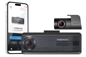 Thinkware Q200DCH32 Dash Camera | Dash cam Front + Rear | 2K/30fps QHD + 1080p | 125° Wide Angle Lens | Advanced Parking Mode support | Wi-Fi Connectivity | 32gb microSD Included