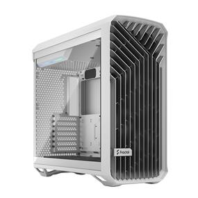 FRACTAL DESIGN Torrent White E-ATX Tempered Glass Window High-Airflow Mid Tower Computer Case