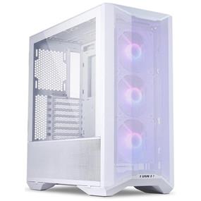 Lian Li Lancool II MESH RGB USB-C Tempered Glass ATX Mid-Tower Computer Case - White