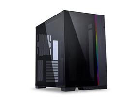 Lian Li PC-O11 Dynamic EVO The Modern Black Tempered Glass on the Front and Left Side, Chassis Body SECC ATX Full Tower Gaming Computer Case - PC-O11DEX(Open Box)