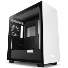 NZXT H7 Mid-Tower ATX Case - White/Black