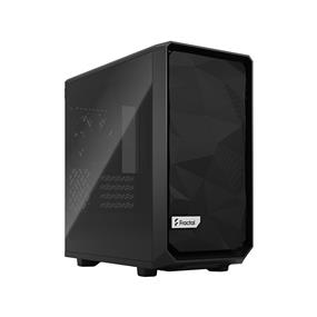 FRACTAL DESIGN Meshify 2 Mini Black TG mATX High-Airflow Dark Tinted Tempered Glass Window Computer Case