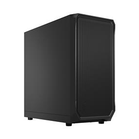 FRACTAL DESIGN Focus 2 Black ATX mATX Mini ITX Solid Mid Tower Computer Case(Open Box)