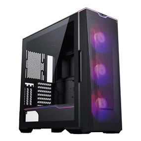 Phanteks Eclipse G500A DRGB, High Performance Mid-Tower Case, Mesh Front Panel, Integrated D/A-RGB Lighting, Tempered Glass Window, 3x M25-140 D-RGB Fans,Black