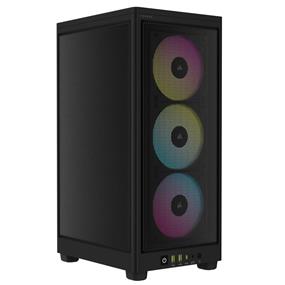 CORSAIR iCUE 2000D RGB Airflow Mini-ITX Case, Black