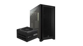 CORSAIR 4000D Airflow w/ Pre-installed RM850e Power Supply, Black