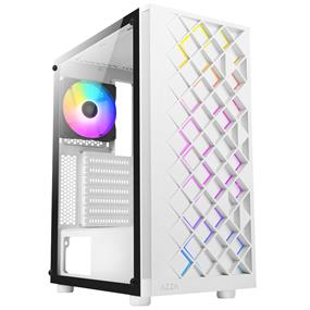 AZZA SPECTRA 280 White Mid Tower ATX Gaming Computer Case