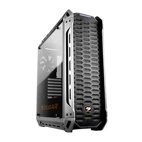 Cougar Panzer S Black Fully Transparent Tempered Glass Windows ATX Mid Tower Gaming Case (385GML0.3804)