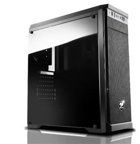 Cougar MX330-G Glass Window Mid-Tower Case (385NC10.0006)(Open Box)