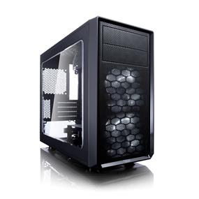 FRACTAL DESIGN Focus G Mini Black Window mATX Mini Tower Case (FD-CA-FOCUS-MINI-BK-W)(Open Box)