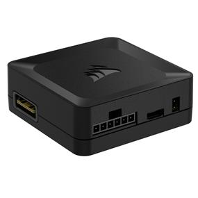 CORSAIR iCUE LINK System Hub - Connect Up to 14 CORSAIR iCUE LINK Devices - Reduce Cable  Clutter – Innovative Single-Cable Design - Automatic Device Detection - Easy Magnetic  Attachment