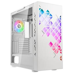 Bitfenix Tracery Mid Tower Case With 2 included White fans 120 cm
