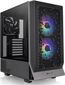 Thermaltake Ceres 300 TG ARGB Mid Tower Computer Case, Black