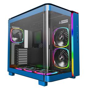 Montech KING 95 PRO Mid Tower ATX Case, Prussian Blue