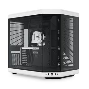 HYTE Y70 Dual Chamber ATX Mid Tower Modern Aesthetic Case - White/Black