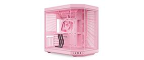 HYTE Y70 Dual Chamber ATX Mid Tower Modern Aesthetic Case - Strawberry Milk