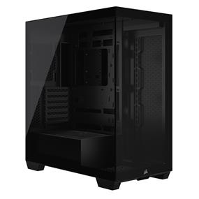 CORSAIR 3500X Tempered Glass Mid-Tower PC Case, Black