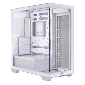 CORSAIR 3500X Tempered Glass Mid-Tower PC Case, White