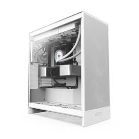 NZXT H7 Flow Mid-Tower ATX Airflow case, White