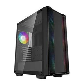 DeepCool CC560 ARGB V2 Mid-Tower ATX PC Case, Black