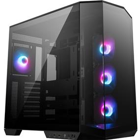 MSI MAG PANO 100R PZ Mid-Tower Case for up to ATX Motherboards, USB 3.2 Type-C x 1, USB 3.2 Gen1 x 2,  Tempered Glass Window