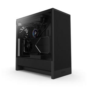 NZXT H5 Flow Compact ATX Mid-Tower Airflow case, Black