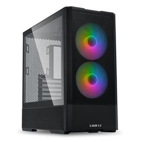 LIAN LI LANCOOL 207 Black / Steel / Tempered Glass Compatc ATX Mid Tower PC Case