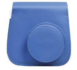 FUJIFILM Instax Groovy Case - Instax Mini 9 Case (Cobalt Blue) | Will also fit your Mini 8 instant camera