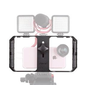 ULANZI (U-Rig Pro) - Support pour téléphone intelligent | pour la réalisation cinématographique par téléphone | avec une poignée stabilisatrice | et un trépied pour la vidéographie(Boîte ouverte)