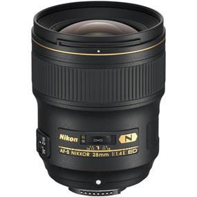 NIKON (20069) - Objectif AF-S FX NIKKOR28 mm f/1.4E ED | superbe objectif 28 mm de première qualité avec une aperture rapide de f/1,4 | optique série Gold Ring