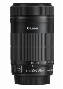 CANON EF-S 55-250mm f/4-5.6 IS STM Lens | 88-400mm (35mm Equivalent) | Ultra-Low Dispersion Element | Optical Image Stabilizer | STM AF Stepping Motor | Optimized Lens Coating