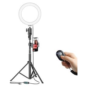 Bower 8" Ring Light Studio w/ 51'' Tripod and Wireless Remote Shutter(Open Box)