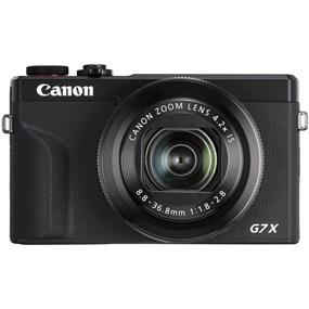 Canon Powershot G7 X Mark III Compact Digital Camera (Black) | Point & Shoot | 20.1 Megapixel 1.0" Stacked CMOS Sensor | DIGIC 8 Image Processor | 4.2x Optical Zoom Lens (24-100m f/1.8-2.8) with Optical Image Stabilizer | 4K30p / FHD 120p Video | 3.0-inch LCD Touch Panel | Wifi & Bluetooth Compatible | (Mark 3)