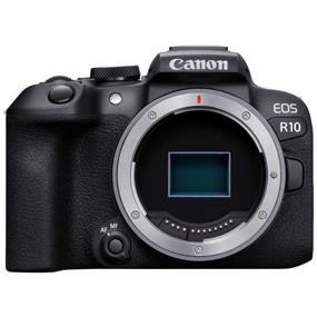 Canon EOS R10 Mirrorless Camera (Body Only Kit) | 24.2MP APS-C CMOS | 4K/30p Video | Dual Pixel CMOS AF II | -4EV Low Light Focus | Up to ISO 32000 Photo & ISO 12800 Video | DIGIC X Processor