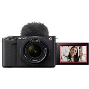 Sony ZV-E1 Full-frame Interchangeable Lens Mirrorless Vlog Camera (Lens Kit / Black) | 4K/60p, 120p upgradable | 28-60mm Lens | 4:2:2 10bit | 12.1 MP Back-Illuminated CMOS Exmor R | BIONZ XR Image Processing Engine | AI Processing Subject Recognition