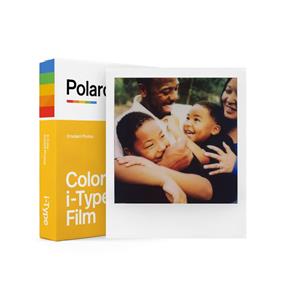 Polaroid (Originals Colour) - Pellicule pour appareil photo instantané i-Type (8 poses) | contour blanc | zone de l'image : 3.1 x 3.1 po | ISO 640 | temps de développement : 10-15 minutes