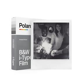 Polaroid (Originals Black & White) - Pellicule pour appareil photo instantané i-Type (8 poses) | contour blanc | zone de l'image : 3.1 x 3.1 po | ISO 640 | temps de développement : 10-15 minutes